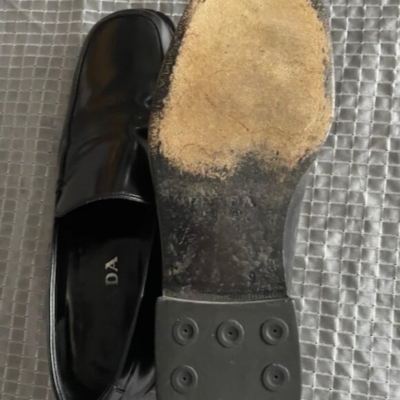 PRADA SPORT LEATHER DRESS LOAFERS US 10 EUR 9 - Picture 5 of 9
